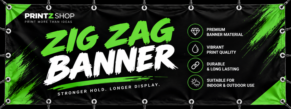Banner Zig Zag