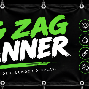 Banner Zig Zag