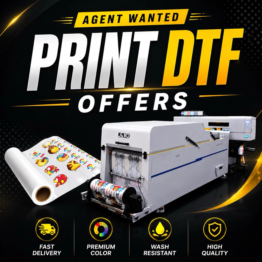 Custom DTF Transfer Film Printing